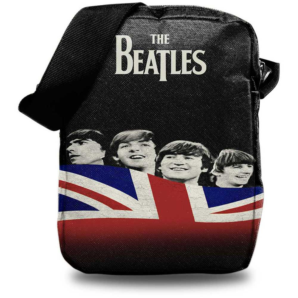 Rocksax The Beatles - Let It Be Flag Sac bandoulière - Noir/Multicolore